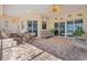 Outdoor patio with comfortable seating and scenic views, perfect for relaxing and entertaining at 1930 Bayshore Dr, Englewood, FL 34223