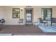 Welcoming front porch with seating area offers a cozy outdoor space at 2808 60Th W Ave # 1603, Bradenton, FL 34207