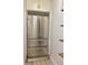 Modern stainless steel refrigerator with a built-in freezer at 2904 N Ola Ave, Tampa, FL 33602