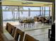 Outdoor dining area with scenic waterfront views, perfect for entertaining and relaxation at 3572 Peace River Dr, Punta Gorda, FL 33983