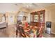 Cozy dining room with a large hutch, perfect for Gathering meals and gatherings at 392 Yeager St, Port Charlotte, FL 33954