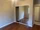 Bedroom with a closet and hardwood floors at 3958 Mediterranea Cir # 411, Sarasota, FL 34233