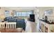 Great room with water views and access to the lanai at 4753 Independence Dr, Bradenton, FL 34210