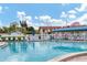 Inviting pool area with lounge chairs and a tranquil setting for relaxation and recreation at 4753 Independence Dr, Bradenton, FL 34210
