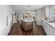 Spacious kitchen with center island and high-end appliances at 520 Harbor Cay Dr, Longboat Key, FL 34228