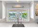 Kitchen sink featuring water view of a marina at 520 Harbor Cay Dr, Longboat Key, FL 34228