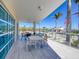Spacious outdoor balcony area perfect for relaxing and enjoying the views at 6512 Midnight Pass Rd # 504, Sarasota, FL 34242