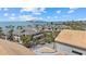 An aerial view featuring amazing oceanfront homes close to the city and local beaches at 6924 Bochi Cir, Sarasota, FL 34242
