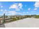 Scenic roof top view featuring palm trees, multiple unit buildings and clear blue skies at 6924 Bochi Cir, Sarasota, FL 34242