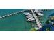 Scenic waterfront boat docks with multiple boat slips for residents and guests at 988 Blvd Of The Arts # 1209, Sarasota, FL 34236