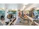 Spacious community gym with diverse workout equipment and mirrored walls, perfect for residents at 988 Blvd Of The Arts # 1209, Sarasota, FL 34236