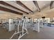 Spacious fitness center with state-of-the-art Cybex equipment and ample natural light at 20186 Benissimo Dr, Venice, FL 34293
