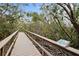 Wood boardwalk winds through lush tropical mangroves, inviting you to explore nature's beauty at 2320 Terra Ceia Bay Blvd # 206, Palmetto, FL 34221
