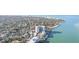 Aerial view of the waterfront community, highlighting the coastal setting and modern architecture at 4822 Ocean Blvd # 11E, Sarasota, FL 34242