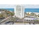 A multi-story building featuring convenient covered parking and stunning beach access at 4822 Ocean Blvd # 11E, Sarasota, FL 34242