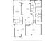 Detailed floor plan of the home showcasing the layout of the rooms including the living spaces and bedrooms at 5342 98Th E Ave, Parrish, FL 34219
