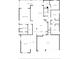 Diagram showing the room measurements and layout of the home, including placement of living and sleeping areas at 5342 98Th E Ave, Parrish, FL 34219