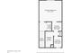 Floor plan showcasing the primary bedroom, bathroom, laundry room, and closet on the third floor at 5700 Bentgrass Dr # 209, Sarasota, FL 34235