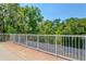 Enjoy a private patio view of a lush greenbelt, perfect for outdoor relaxation and privacy at 6156 41St E St, Bradenton, FL 34203
