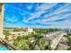 Balcony offers panoramic vistas of the surroundings, creating an inviting space to enjoy the outdoors and the beautiful scenery at 750 N Tamiami Trl # 604, Sarasota, FL 34236