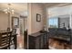 Cozy living space featuring an open floor plan, contemporary decor, and seamless flow into the living area at 750 N Tamiami Trl # 604, Sarasota, FL 34236
