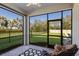Enjoy the outdoors with a screened lanai and serene backyard views at 10905 Copperlefe Dr, Bradenton, FL 34212
