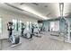 Modern fitness center featuring elliptical machines, free weights, and ample natural light for an energized workout at 13228 Saw Palm Creek Trl, Lakewood Ranch, FL 34211