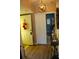 Inviting foyer with wood floors, decorative lighting, and stylish accents at 2060 Willow Hammock Cir # 201, Punta Gorda, FL 33983