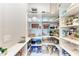 Walk-in pantry provides plenty of shelving for food storage and organization at 2322 5Th E St, Palmetto, FL 34221