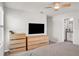 Bright bedroom with modern furnishings and easy access to the bathroom at 2718 Chestnut Creek Pl, Brandon, FL 33510