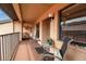 Inviting balcony with seating, plants, and views at 2808 60Th W Ave # 1722, Bradenton, FL 34207