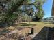 Large backyard featuring mature trees, and plenty of space at 6924 Tuxedo St, Englewood, FL 34224