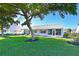 Single Gathering home with a large backyard and shade tree at 9414 Andover Cir, Bradenton, FL 34210
