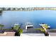 Scenic waterfront community view with boat docks along a tranquil lake at 1022 Overlook Ct, Bradenton, FL 34208