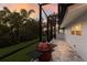 Outdoor patio with outdoor grill at 1806 Caribbean Dr, Sarasota, FL 34231