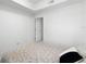 Comfortable bedroom space with light walls at 200 Gardens Edge Dr # 222, Venice, FL 34285