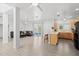 Bright and airy open-concept living space with modern finishes and easy access to outdoor pool at 3319 Mayflower St, Sarasota, FL 34231