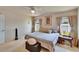 Inviting bedroom with large windows and a cozy atmosphere and ceiling fan at 3514 14Th E Ct, Ellenton, FL 34222