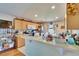 Well-lit kitchen features a breakfast bar and lots of counter space at 3514 14Th E Ct, Ellenton, FL 34222
