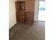 Bedroom with spacious built-in wooden cabinet storage at 3799 Countryside Rd, Sarasota, FL 34233