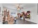 Charming craft room with ample storage and natural light at 5655 Pipers Waite # 27, Sarasota, FL 34235