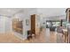 Spacious hallway showcasing neutral tones, stylish decor, and access to the living areas at 5655 Pipers Waite # 27, Sarasota, FL 34235