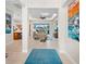 Open-concept foyer with a view of the living room and lanai at 6208 Signature Pointe Ln, Bradenton, FL 34210