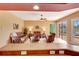Comfortable living room with access to the patio and backyard at 7118 42Nd E Ct, Sarasota, FL 34243