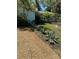 Landscaped front yard featuring green lawn, various trees, and shrubs enhancing the home's curb appeal at 728 41St St St, Sarasota, FL 34234