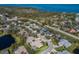 Scenic aerial view of a neighborhood near the water, highlighting a home's attractive location at 8861 17Th Avenue Nw Cir, Bradenton, FL 34209