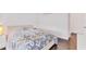 Bedroom with hardwood floors and a closet at 1014 Calico Gln, Bradenton, FL 34212