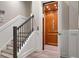 Hallway featuring stairs and elevator at 110 10Th S St, Bradenton Beach, FL 34217