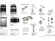 Available GE stainless steel appliances, sinks, faucets, and hardware selections at 15084 Cuzcorro Ct, Nokomis, FL 34275