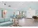 Cozy lounge area with plenty of seating for guests at 3461 Tallywood Cir # 7067, Sarasota, FL 34237